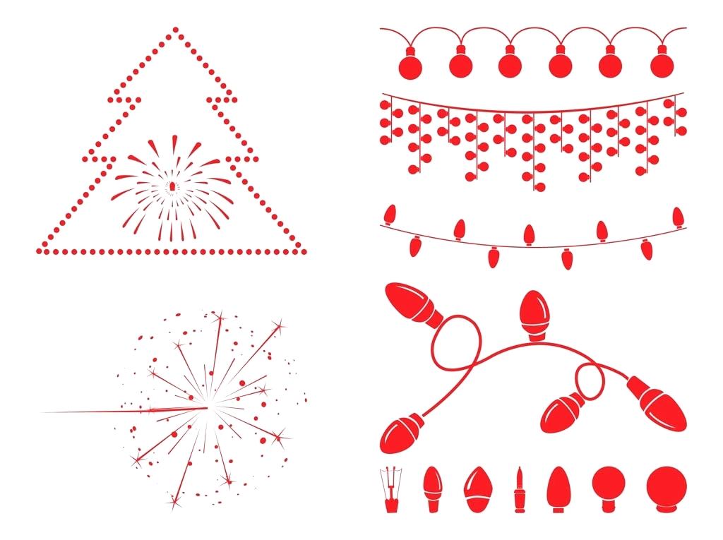 1024x765 Christmas Lights Vector