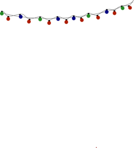 270x298 Christmas Lights Clip Art