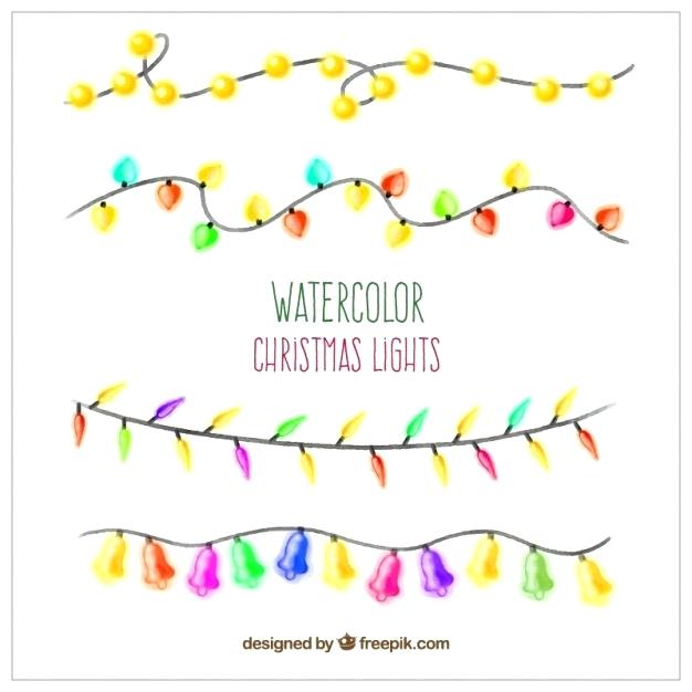 626x626 Christmas Lights Vector Hand Painted Free White Mattlatham