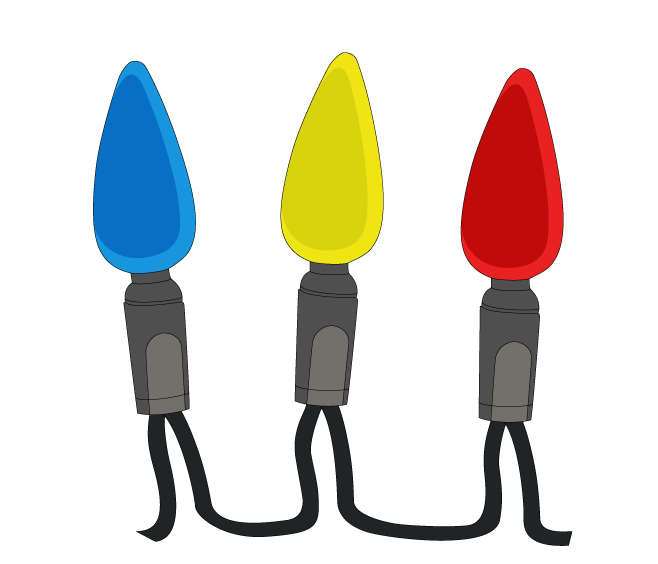 658x564 Free Vector Christmas Lights Tuts King