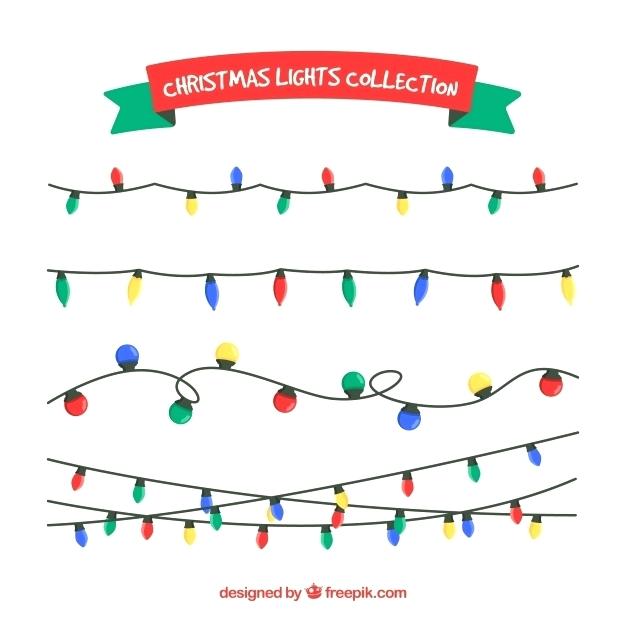 626x626 Christmas Lights Vector