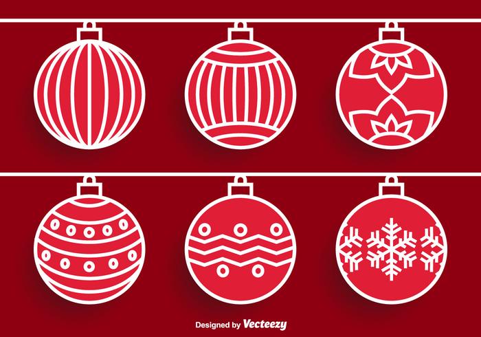 700x490 Christmas Ornament Vectors