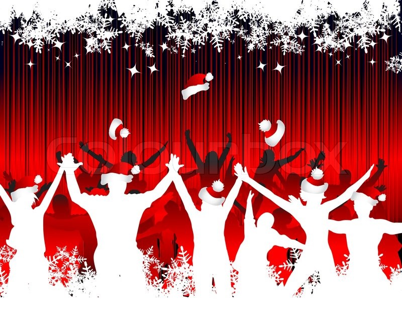 800x614 Christmas Party Background For Yor Design Stock Vector Colourbox