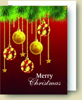 285x347 Christmas Party Flyer Vector Template Free Vector In Encapsulated