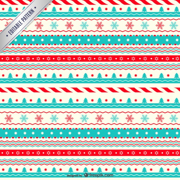 626x626 Classic Christmas Pattern Vector Free Download