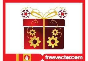 286x200 Christmas Present Free Vector Art