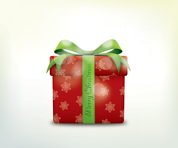 600x499 Christmas Gift Box Icons Vector Free Vector 4vector