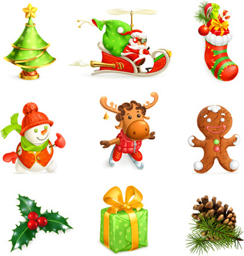 350x368 Christmas Gift Ornaments Free Vector Download (17,692 Free Vector