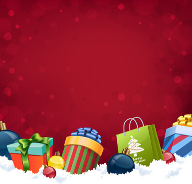385x368 Christmas Gift Vector Free Vector Download (8,512 Free Vector) For