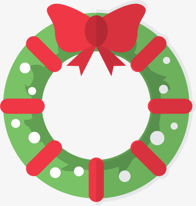 650x685 Christmas Wreath Vector Material Png, Christmas Vector, Wreath