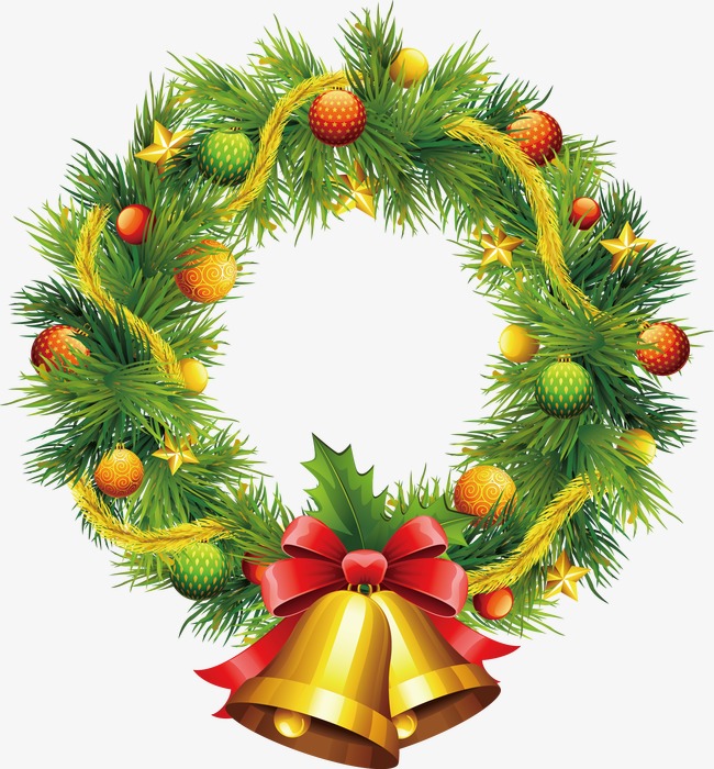 650x700 Christmas Wreath Vector, Christmas Vector, Wreath Vector