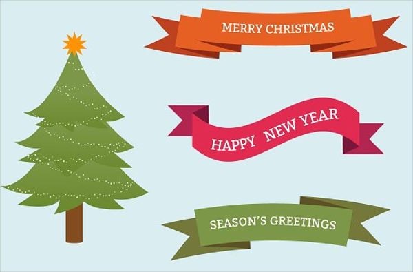 600x395 Ribbon Vectors