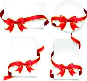 340x318 Christmas Ribbon Vector Free Vector In Encapsulated Postscript Eps