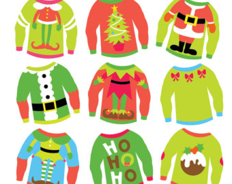 340x270 Collection Of Ugly Sweater Clipart Free High Quality, Free