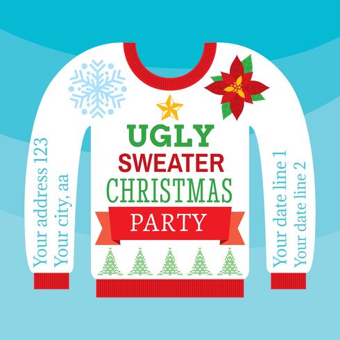 490x490 Ugly Christmas Sweater Card
