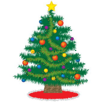 Christmas Tree Vector Art