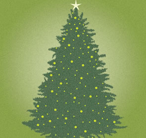 295x279 Christmas Tree Vector Art Adobe Illustrator Tutorial Collection