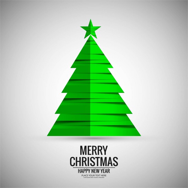 626x626 Simple Background, Christmas Tree Vector Free Download