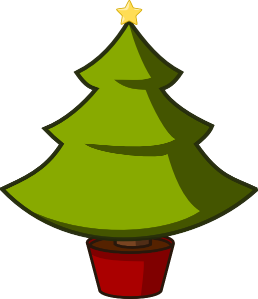516x597 Collection Of Vector Clip Art Christmas Tree High Quality