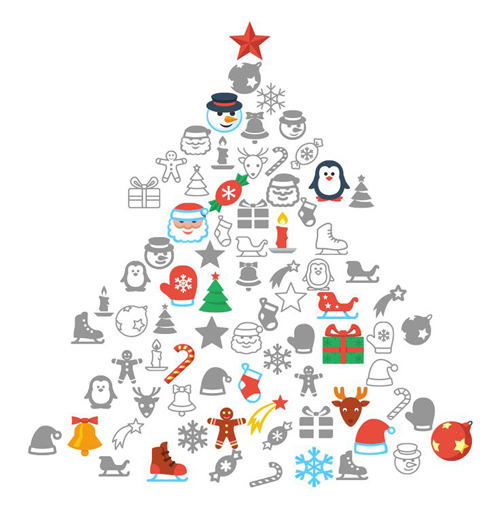 500x522 Christmas Vector Graphics Vector Graphics Graphic Design Junction