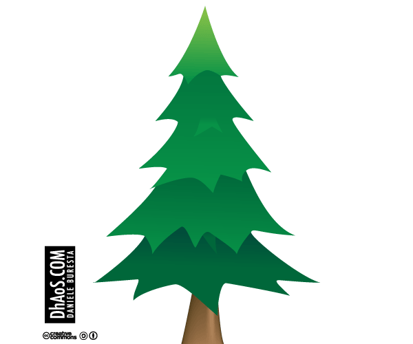 600x500 Christmas Tree Vector Image Free Download Free Vectors