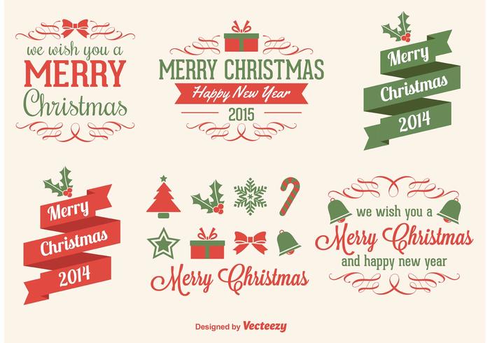 700x490 Christmas Vector Elements