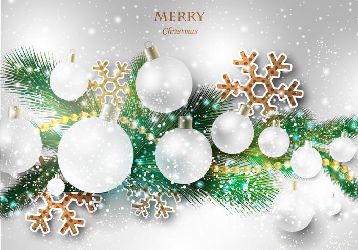 700x490 Free Merry Christmas Vector