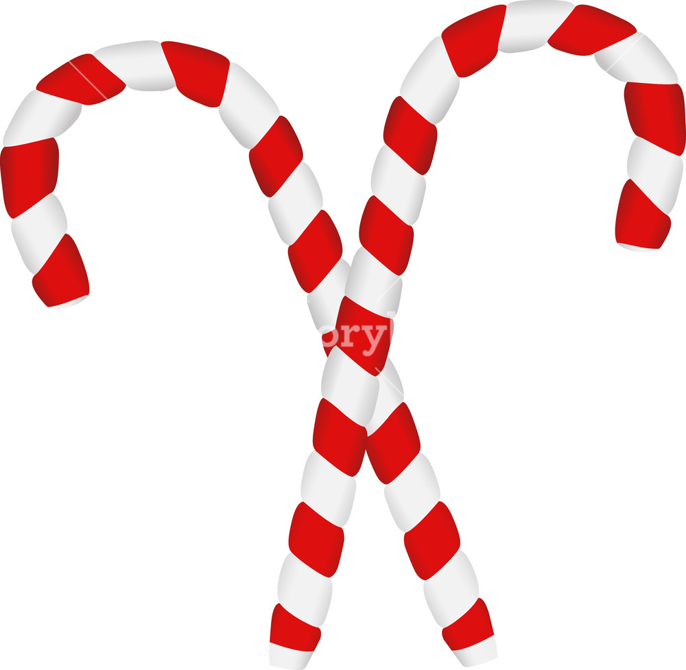 1000x977 Two Candy Canes