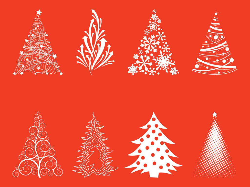 1024x765 Free Christmas Vector