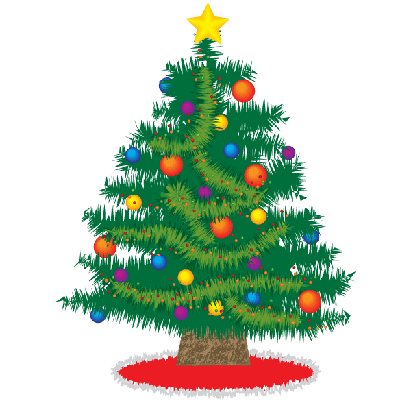 600x585 Free Christmas Tree Pictures Free Download Psd Files, Vectors
