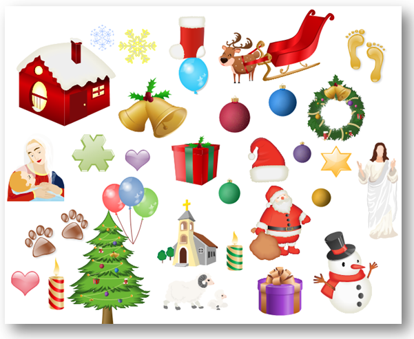 601x493 Vector Christmas Clip Art, Free Download