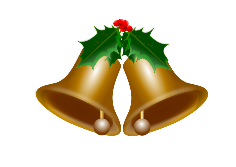 800x566 Bells Of Christmas Free Vector 4vector