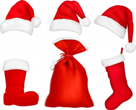 455x368 Vector Christmas Hat Free Vector Download (7,692 Free Vector) For