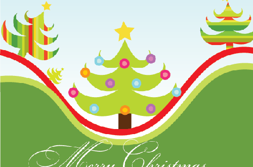 500x330 62 Free Colorful Christmas Vector Graphics For Designers Designbeep
