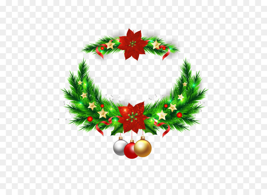 900x660 Download Christmas Wreath Vector Elements