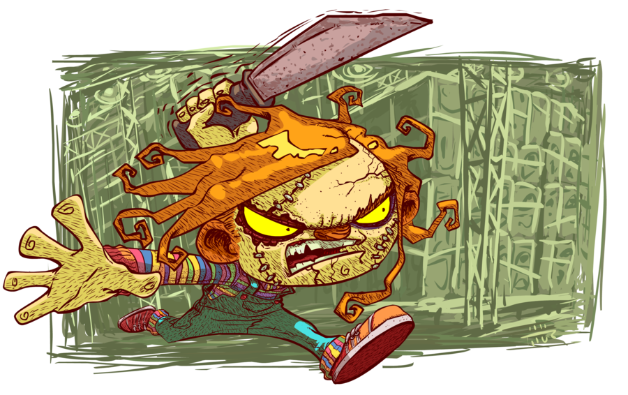 900x566 Chucky By Thurz