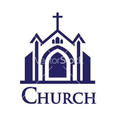380x400 Church Logo Vector Vectorstock Graphics Logos