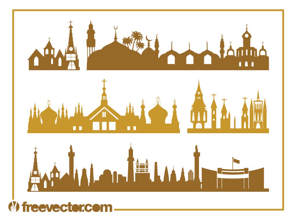 1024x765 Churches And Skylines Vector Art Amp Graphics