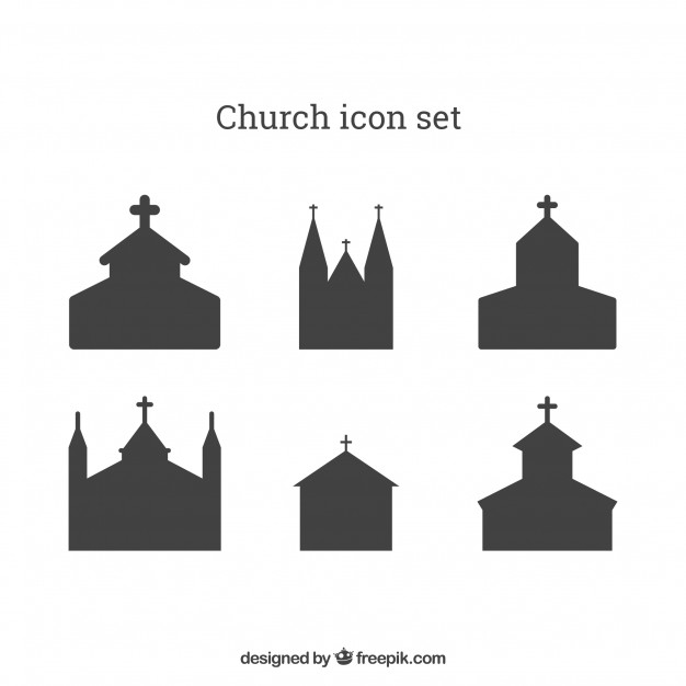 626x626 Church Icon Set Vector Free Download