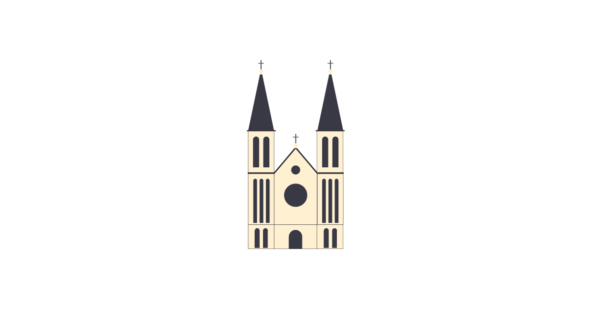 1200x628 Collection Of Free Church Vector Catholic. Download On Ubisafe