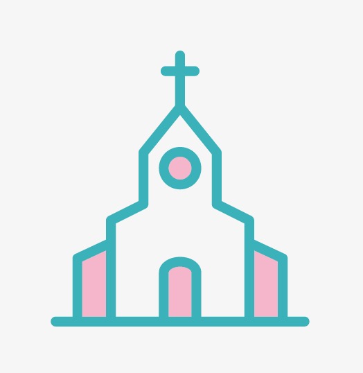 524x538 Church, Wedding, Church Vector Png And Vector For Free Download