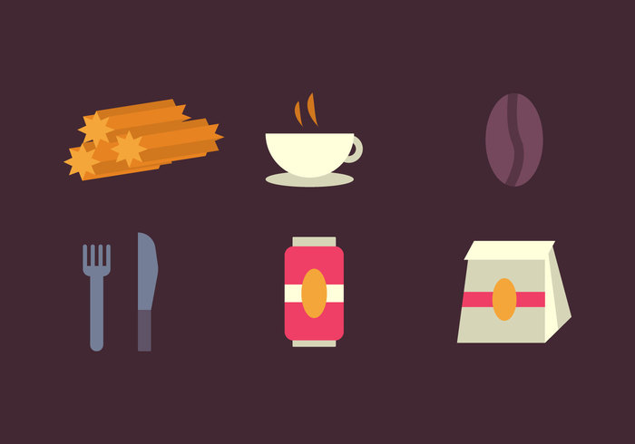 700x490 Free Churros Vector Icons