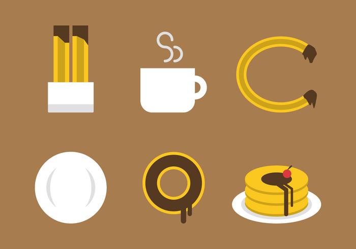 700x490 Free Churros Vector Icons