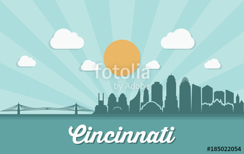 500x317 Cincinnati Skyline