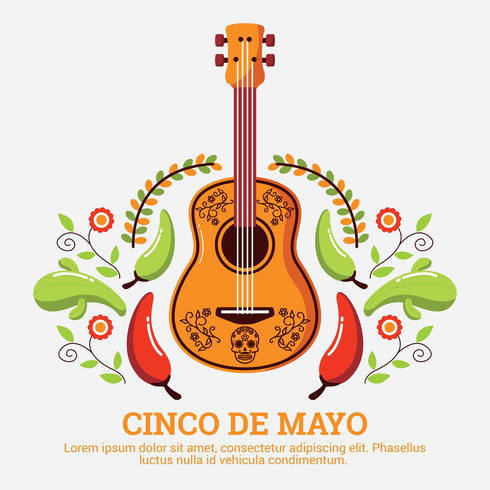 490x490 Cinco De Mayo Illustration