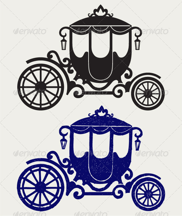 590x700 Vintage Carriage By Kreatiw Graphicriver