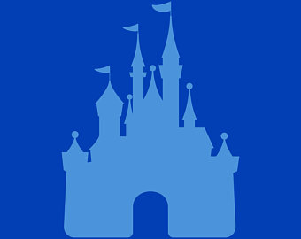 340x270 Disney Castle Vector Etsy