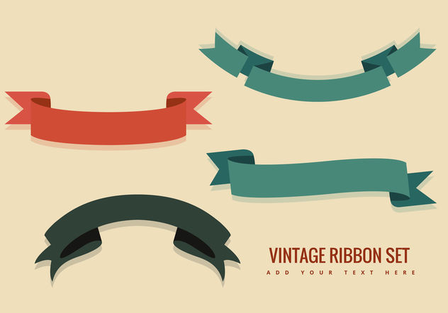 632x442 Vintage Ribbon Vectors Free Vector Download 199467 Cannypic
