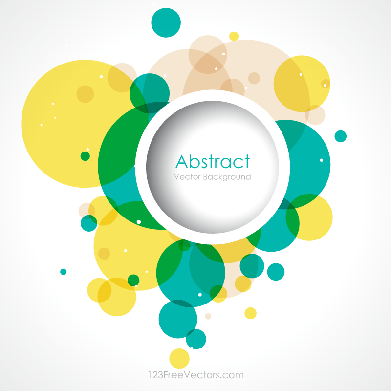 800x800 Colorful Abstract Circle Background Vector 123freevectors