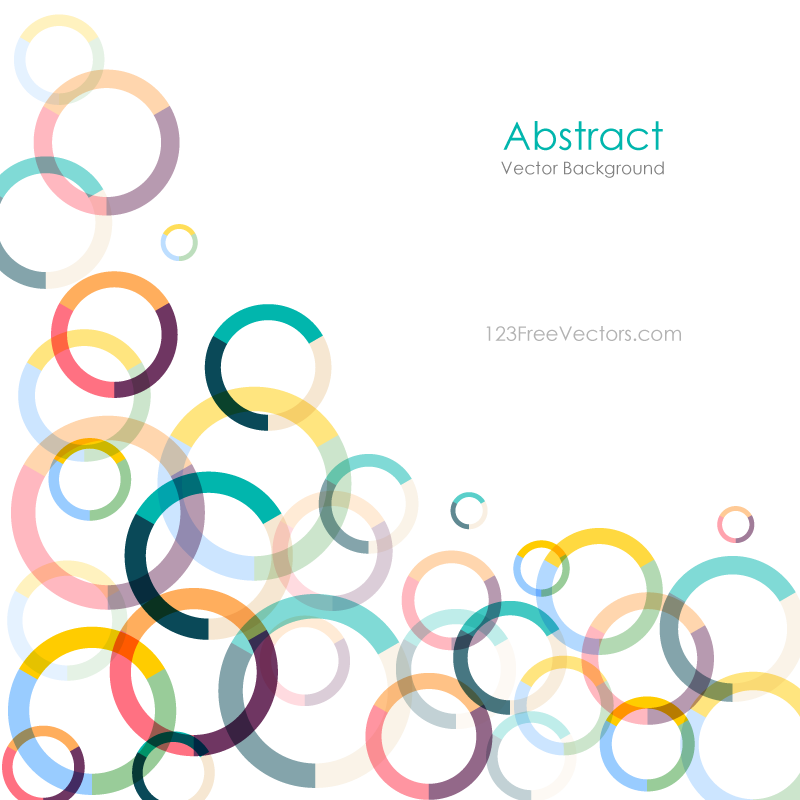 800x800 Colorful Circle Vector Background 123freevectors